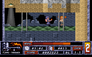 Screenshot of Alien Carnage for DOS