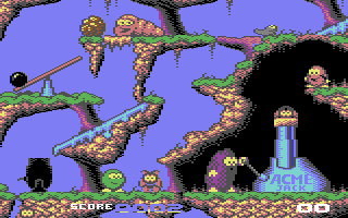 Screenshot of Creatures for Commodore 64